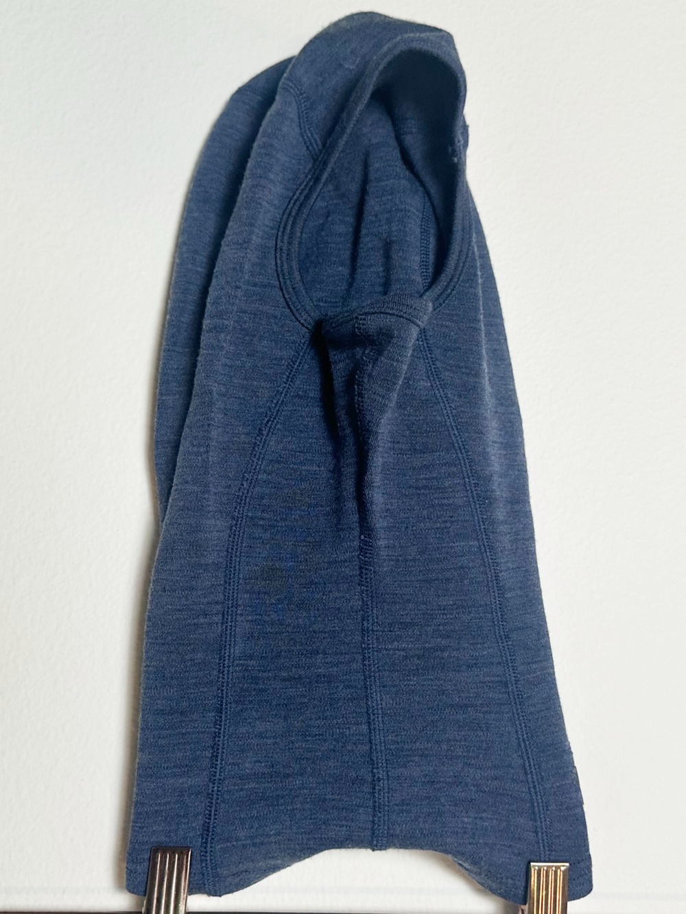 Smartwool Balaclava Merino Wool Blue Grey Ski Mask One Size